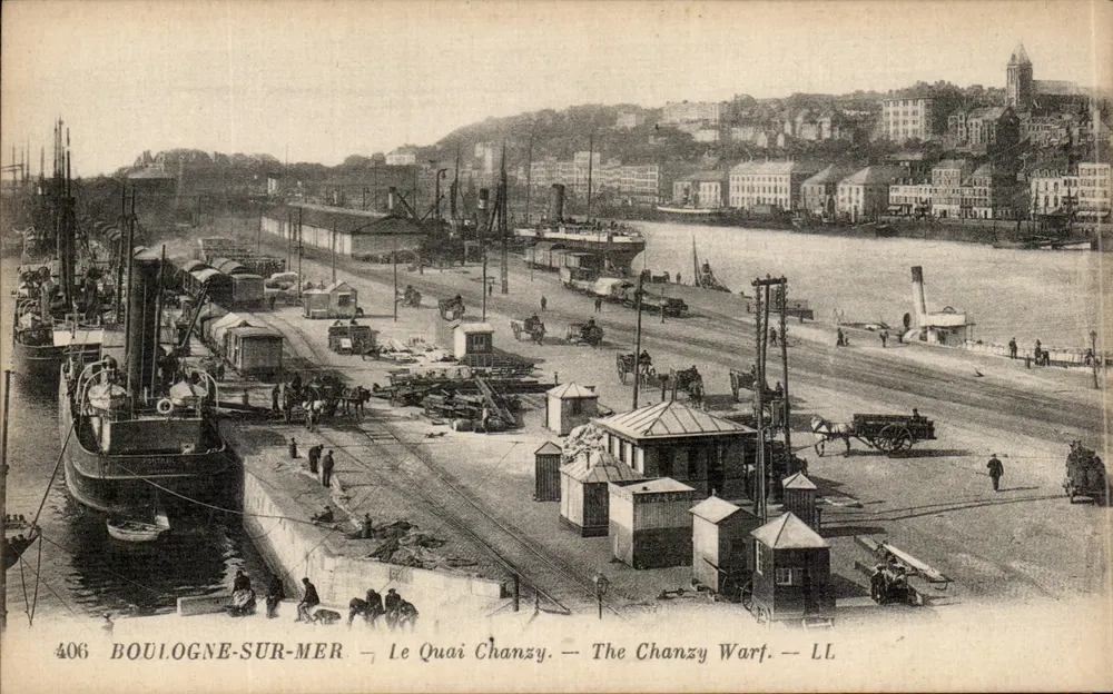 Boulogne-sur-Mer — Le Quai Chanzy — LL - Vorderseite