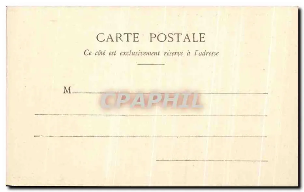 Le Bourg-de-Batz — Die Kirchplatz — Sammlung G. L. D. de Nantes, Nr. 243 - Rückseite