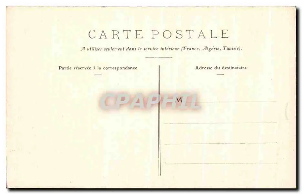 Guérande (L.-Inf.) — Ansicht des Seminariums und der Kapelle St-Michel — Phototypie Vassellier, Nantes - Rückseite