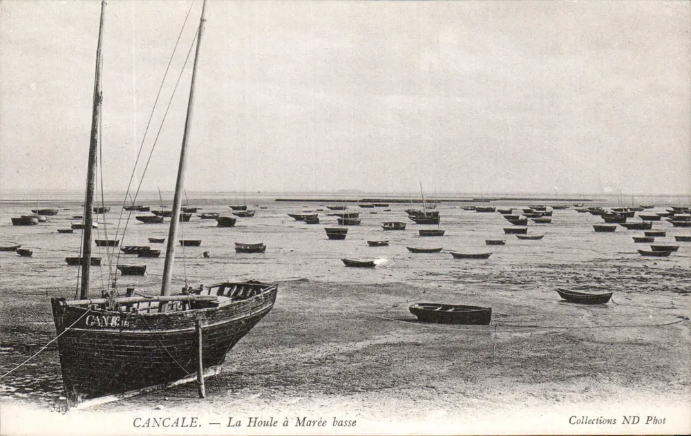 CANCALE — A Marébaixa na La Houle — Coleções ND Fot - Frente