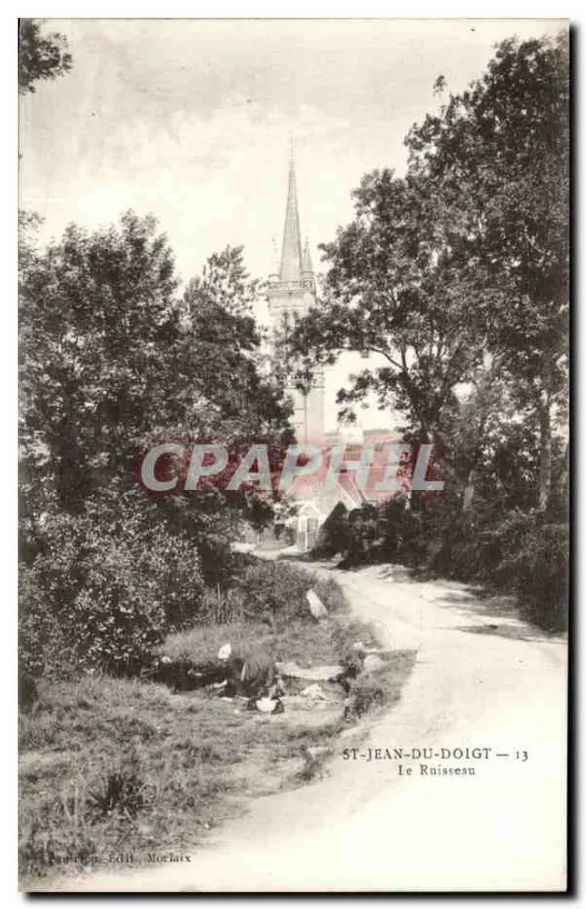 ST-JEAN-DU-DOIGT — Der Bach — Verlag Audricen, Morlaix, Nr. 13 - Vorderseite