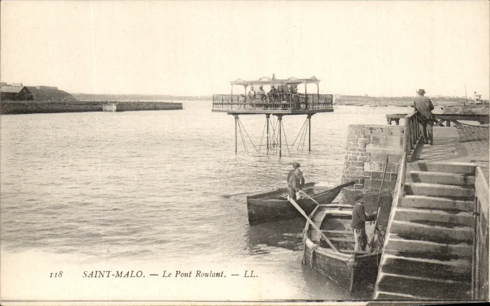 Saint-Malo — O Ponte Roulant — LL. - Frente