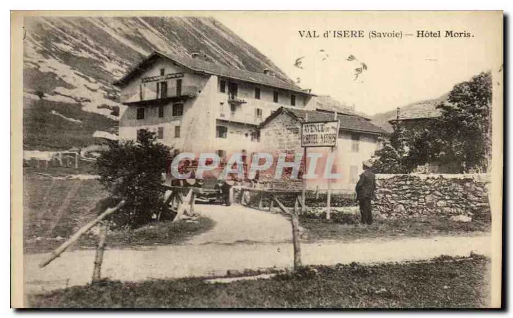 Val d'Isère (Savoie) — Hotel Moris. - Voorkant