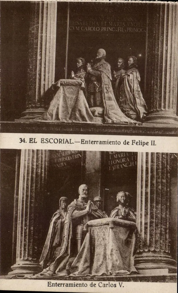 El Escorial — Bestattung von Felipe II und Carlos V - Vorderseite
