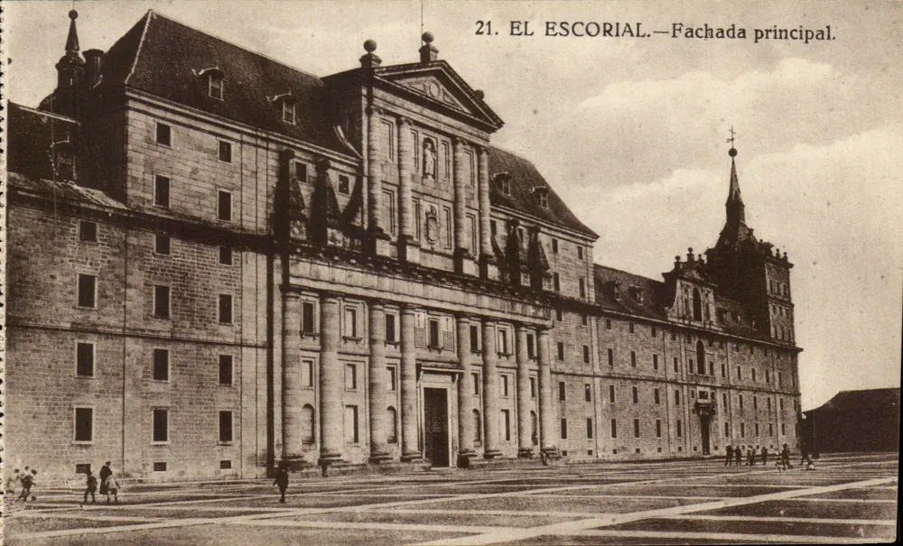 El Escorial — Front główna — Granos, Madryt, n°21 - Awers