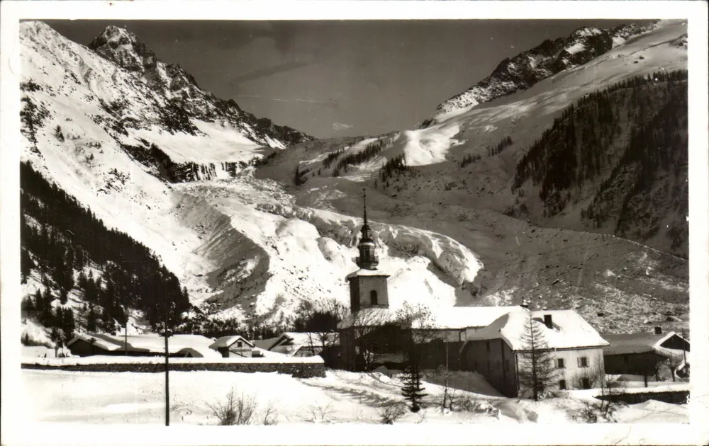 Argentières et le Glacier — éditeur ARGIENTIÈRES et le Glacier - Frente