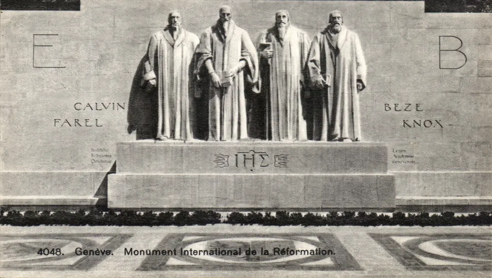 Internationaler Reformationsmonument — Genf — Verlag Jaeger, Nr. 4048 - Vorderseite