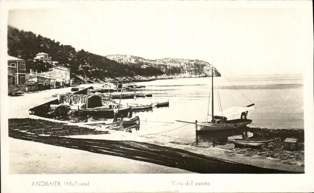 Andratx (Mallorca) — Vista do porto — editor não identificado - Frente