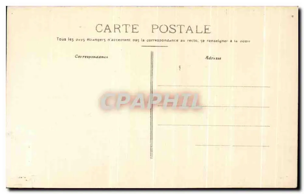 O Cantal pitoresco — 492. O Col de Cabre — editor não visível - Verso