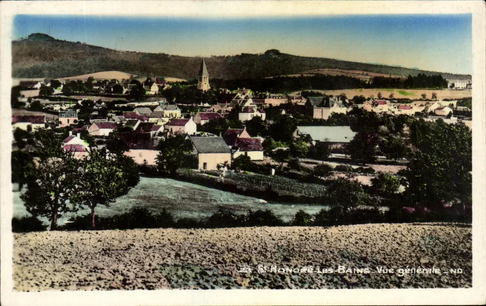 St-Monore-Les-Bains — Vista geral — editor N.D. - Frente