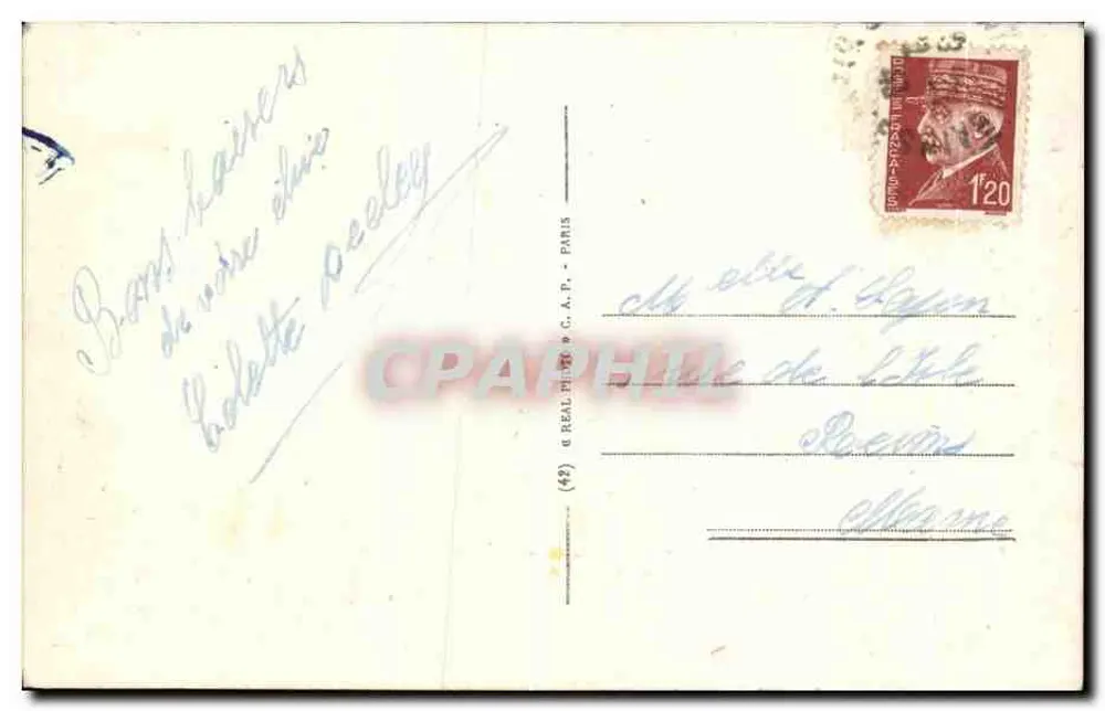 St-Monore-Les-Bains — Vista geral — editor N.D. - Verso