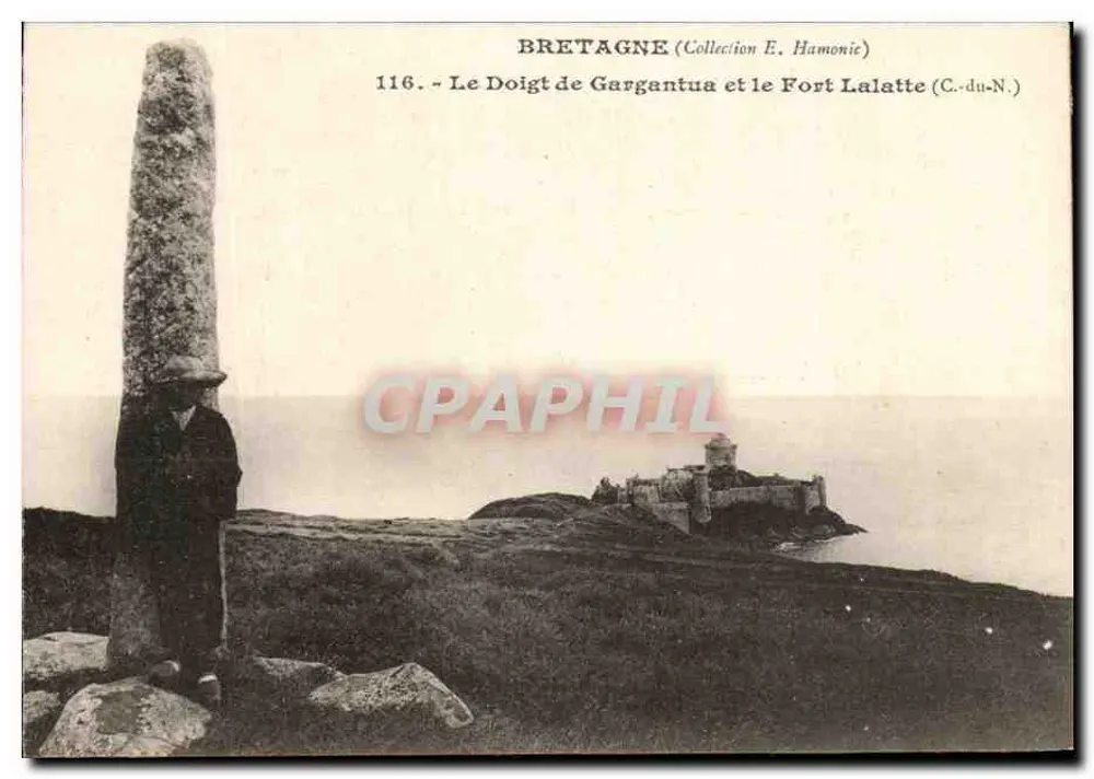 Der Daumen von Gargantua und Fort Lalatte (C.-du-N.) — Sammlung E. Hamonie — n° 116 - Vorderseite
