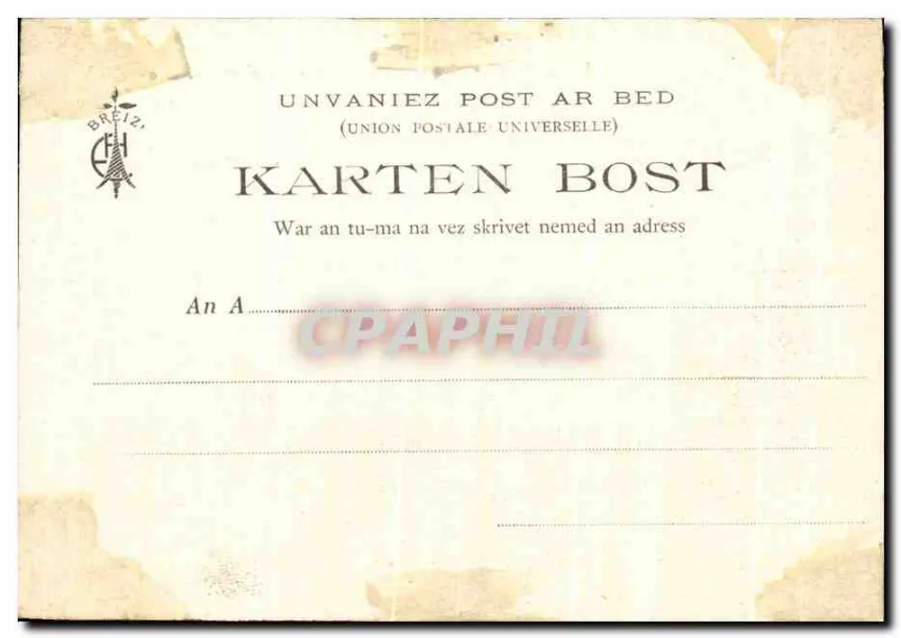 Der Daumen von Gargantua und Fort Lalatte (C.-du-N.) — Sammlung E. Hamonie — n° 116 - Rückseite