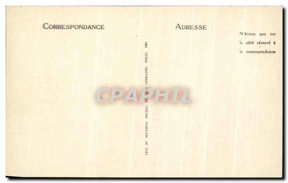 Compiègne — A entrada da Floresta, a Estrada de Pierrefonds — LL - Verso
