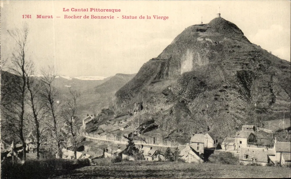 Murat — Rocher de Bonnevie — Statue der Jungfrau - Vorderseite