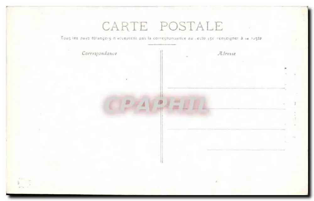 Cuzes Wasserfall, nahe Ste-Anastasie — Das pittoreske Cantal — unbekannter Verlag - Rückseite