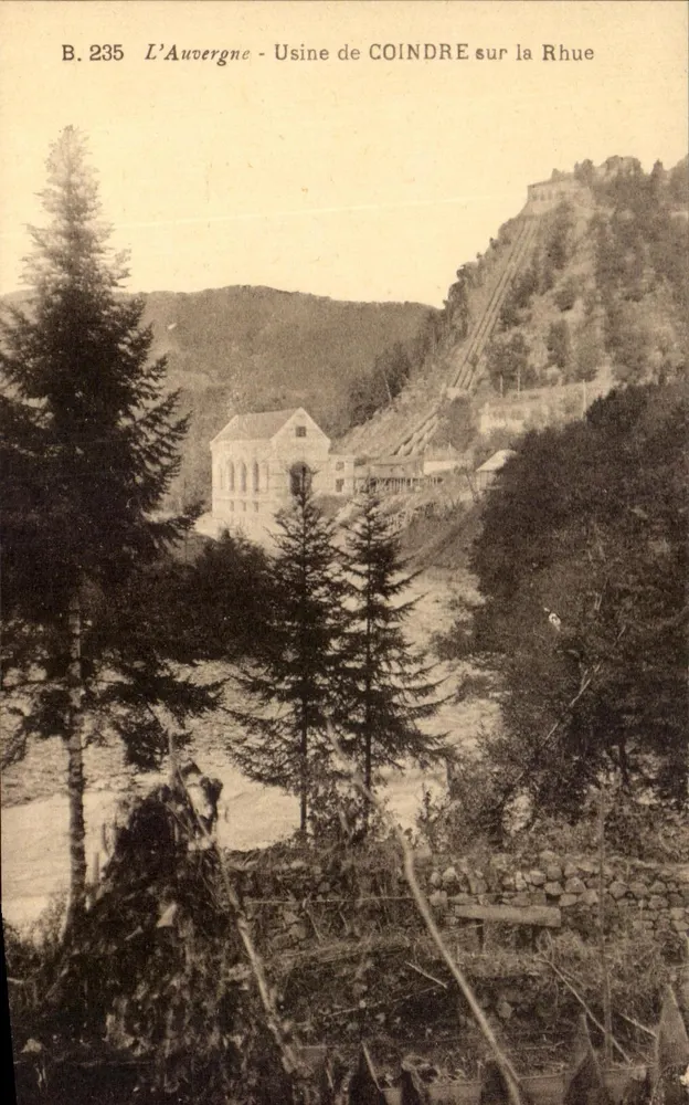Auvergne - Fabrik COINDRE am Rhue — B.235 - Vorderseite
