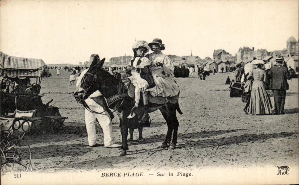 Berck-Plage — Sur la Plage — JND Phot. - Frente