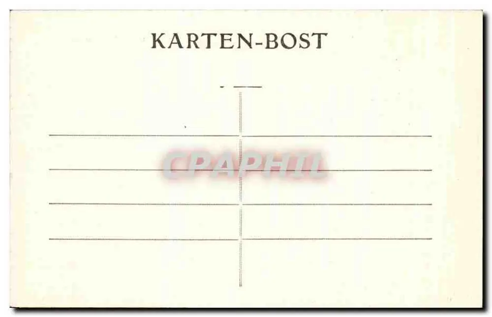 Insel Bréhat — Felsen des Pfau — Toute la Bretagne, Serie 563, Verlag G. De Luspinasse - Rückseite