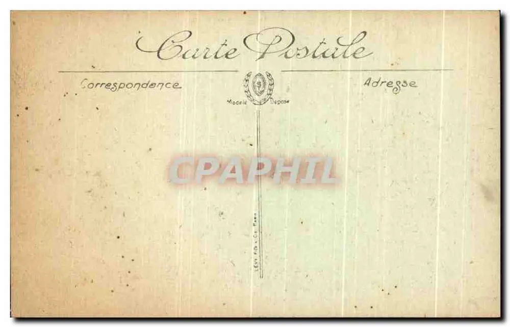 Amiens — Innenansicht der Kathedrale — Schutzarbeiten — Vigé Parks n°267 - Rückseite