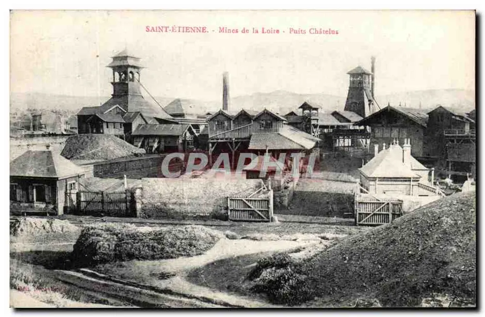 Saint-Étienne - Minas da Loire - Poço Châtelus - Frente