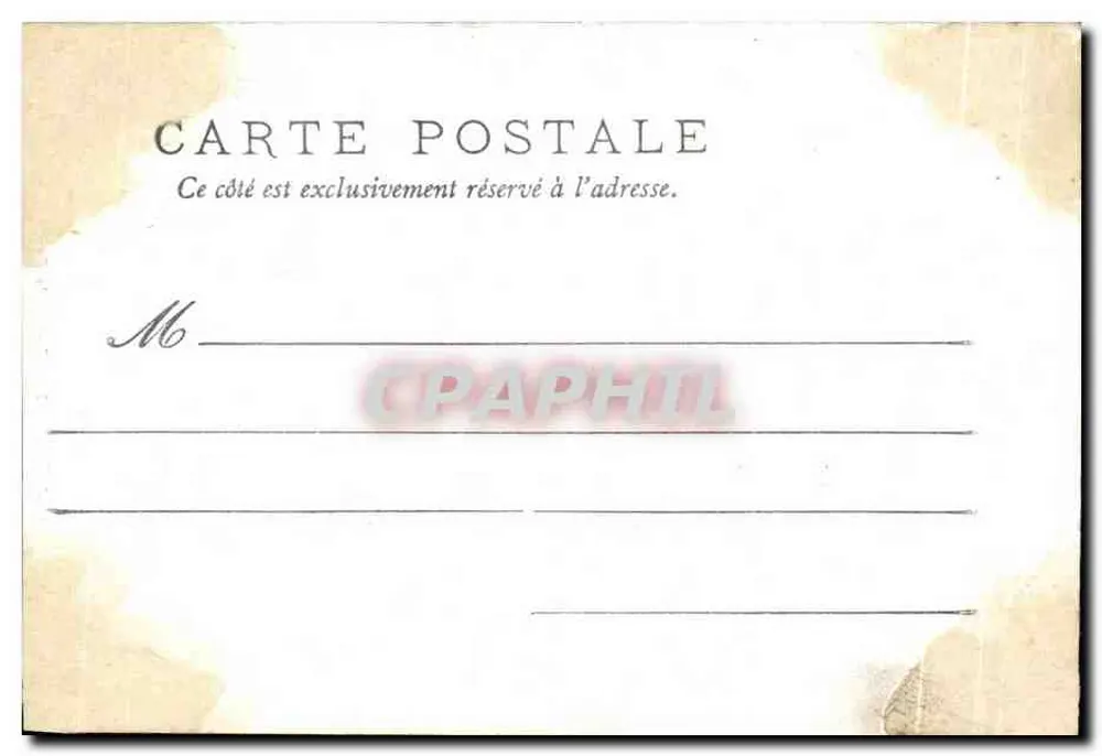 Limoges — Rue de la Boucherie — éditeur imprimeur non visible, n° 24 - Verso