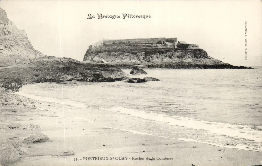 Portrieux-Saint-Quay - Rocca della Contessa — Collezione A. WARA — n° 53 - Recto