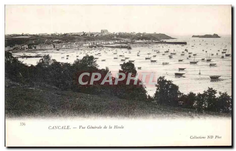 Cancale — Vista Geral da Houle — Collections ND Phot, n° 336 - Frente