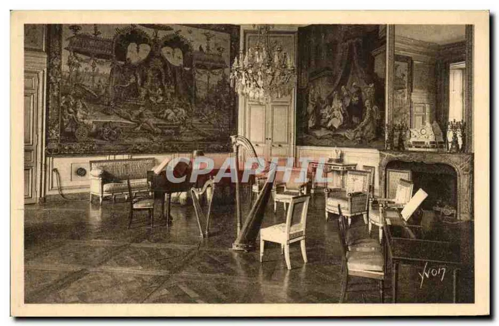 Sala de Música — Castelo de Compiègne — Edição de Ad Yvcon - Frente