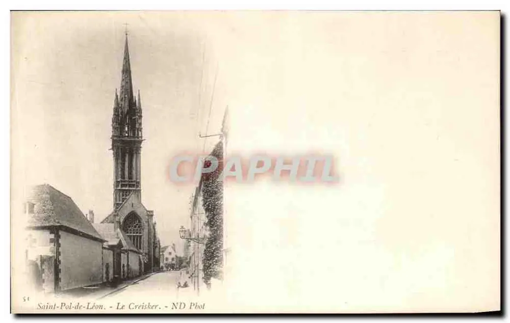 Saint-Pol-de-Léon — Le Creisker — ND Phol - Frente