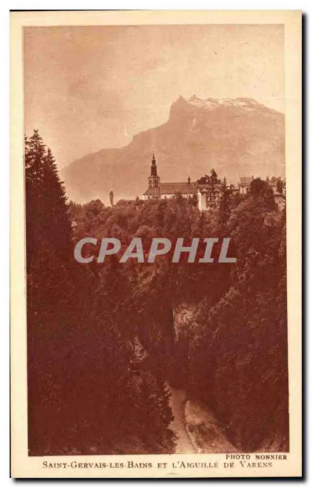 Saint-Gervais-les-Bains und die Aiguille de Varens — Photo Monnier — n°6249 - Vorderseite