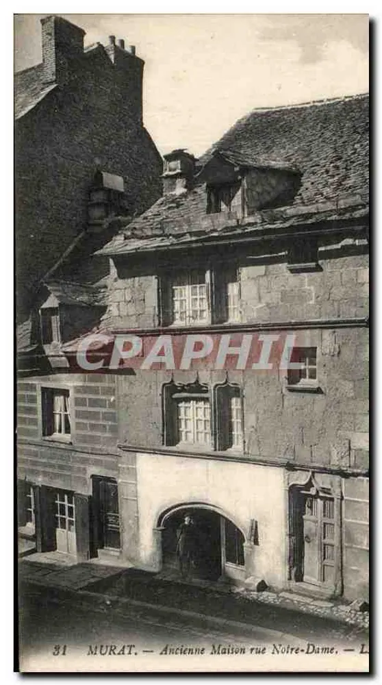 Murat — Velha Casa na Rua Noire-Dame — L. 31 - Frente