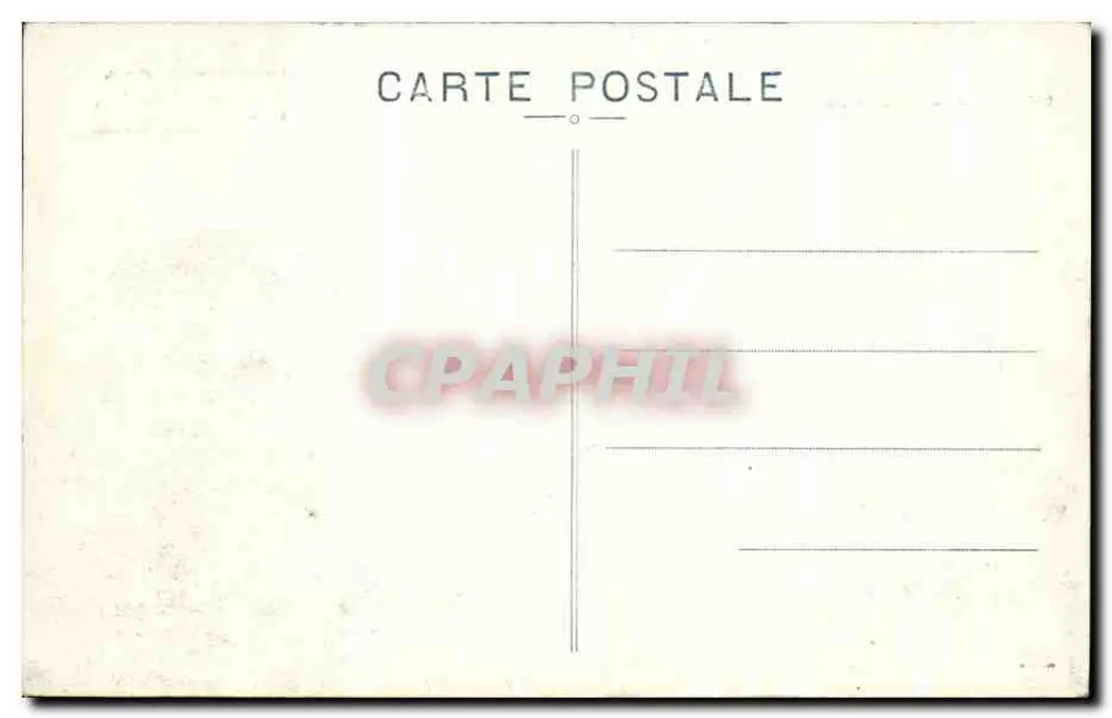 Der pittoreske Cantal — Der Gipfel des Plomb du Cantal (1858 m) — Serie 436 bis - Rückseite