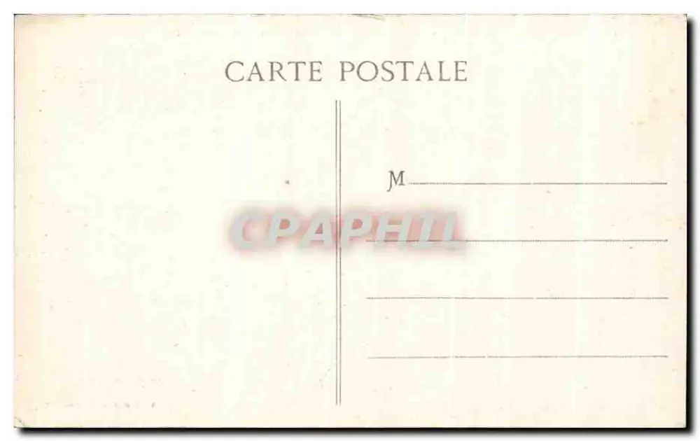Apchon — Das alte Apchon und die Ruinen des Schlosses — unbekannter Verlag, n° 529 - Rückseite