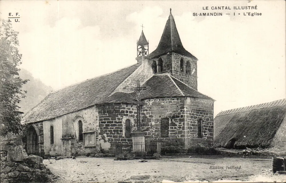 St-Amandin — Die Kirche — Edition Juilllard - Vorderseite