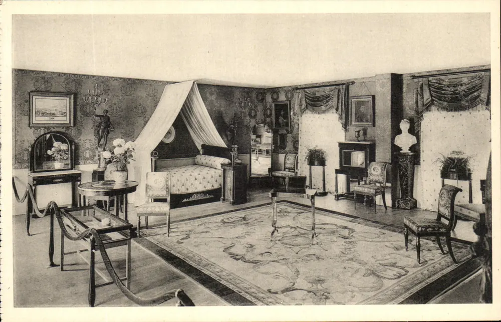 Königliches Schlafzimmer — Möbel und Erinnerungsstücke der Königin Hortense — Edition des Musées Nationaux - Vorderseite