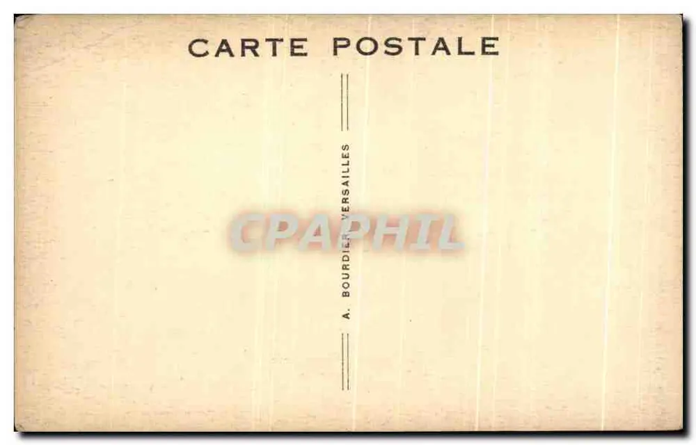 Malmaison — Sala de jantar — A. Bourdier, Versailles - Verso