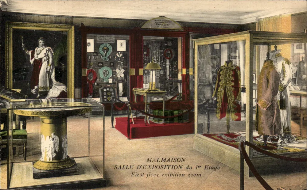 Malmaison — Erster Stock, Ausstellungssaal — A. Bourdier, Versailles - Vorderseite