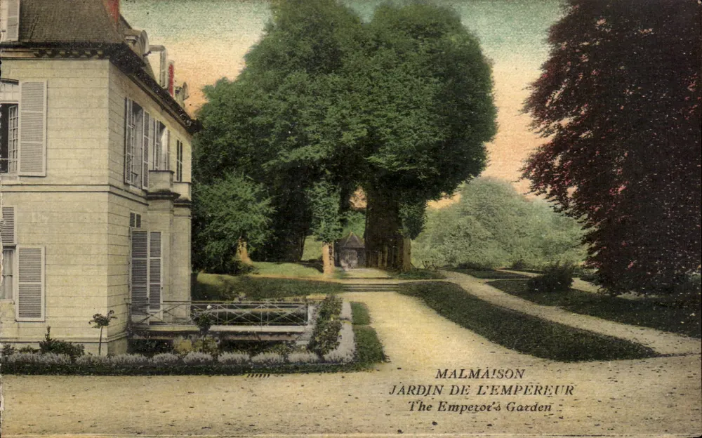Malmaison — Jardim do Imperador — A. Bourdier, Versailles - Frente