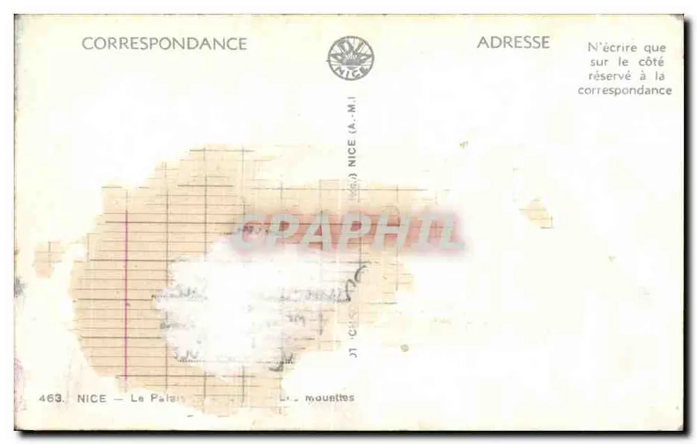 Vista da promenade des Anglais em Nice — editor Aldia - Verso