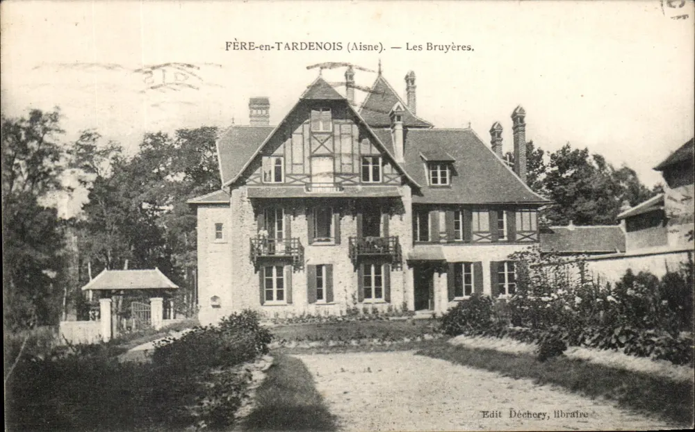 Les Bruyères — Père-en-Tardenois (Aisne) — Edit Déchery, Buchhändler - Vorderseite