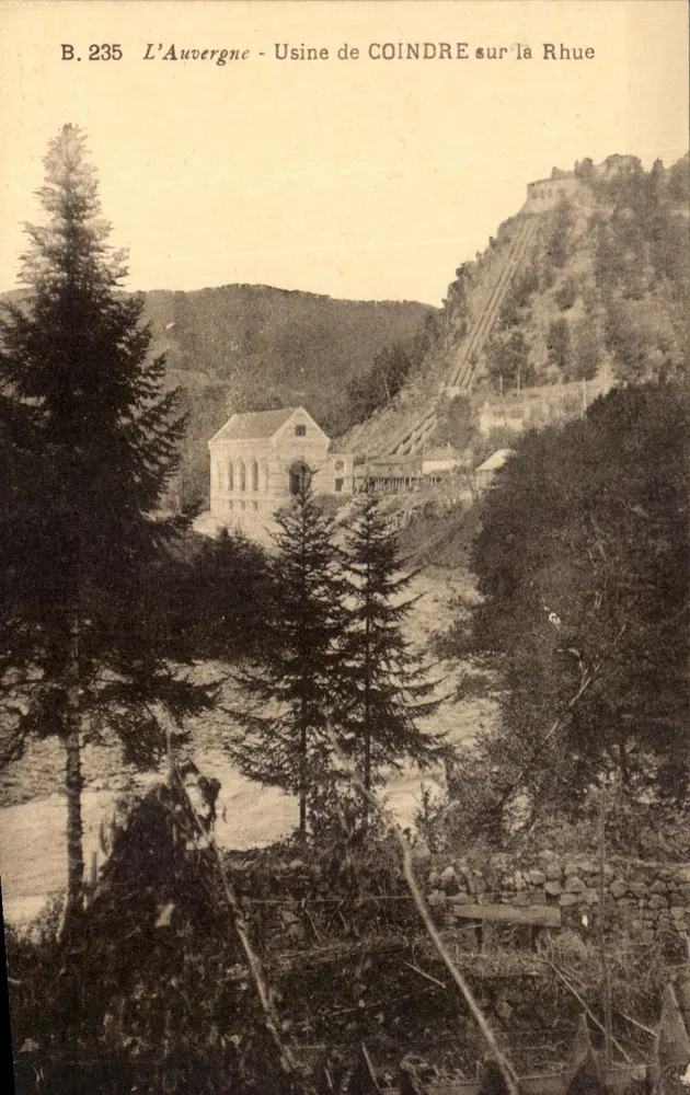 Auvergne - Mühle von Coindre an der Rhue — B.235 - Vorderseite