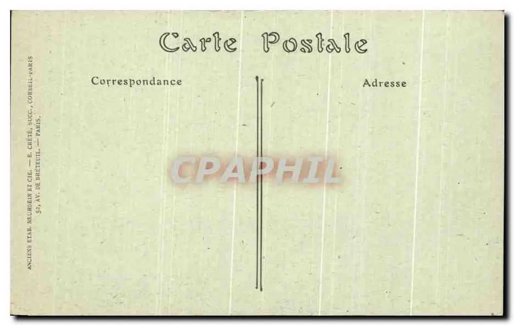 CONDAT (Cantal) — Tranchées de Laquairie — Lanus, photo, Condat - Rückseite