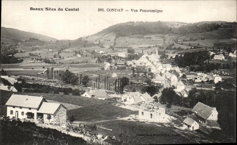 Condat — Panoramablick — Sammlung Eyboulet, Usel - Vorderseite