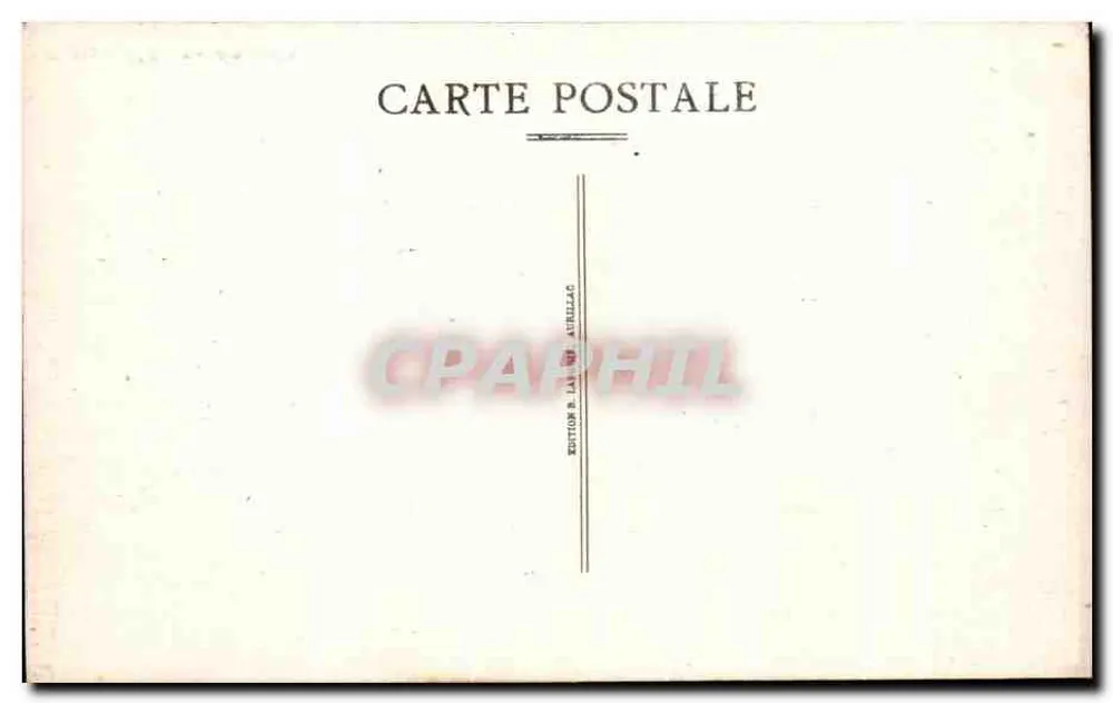 Pittoreskes Cantal - 4170. Dorf Roucoule, nahe Condat - Rückseite