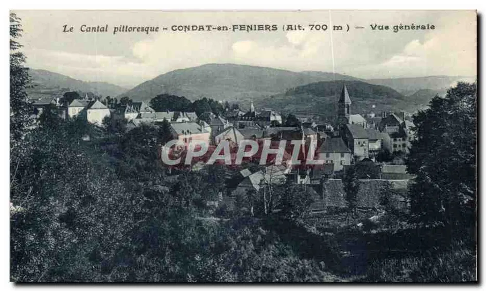 Condat-en-Feniers — Allgemeiner Blick — Le Cantal pittoresque - Vorderseite