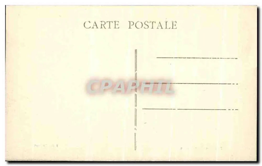 Ruinen der Abtei Feniers — Pittoreskes Cantal — nahe Condat (Höhe 700 m.) - Rückseite
