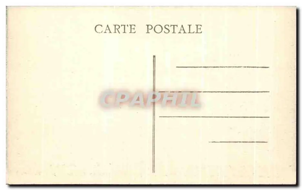 Ruinen der Abtei Feniers bei Condat — Das pittoreske Cantal — Fot. Loubier N° 34 - Rückseite