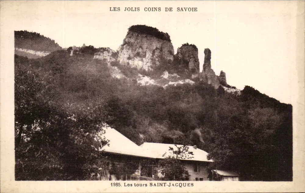 Os Lindos Cantos da Saboia — As torres de Saint-Jacques — Edição ABEEM - Frente