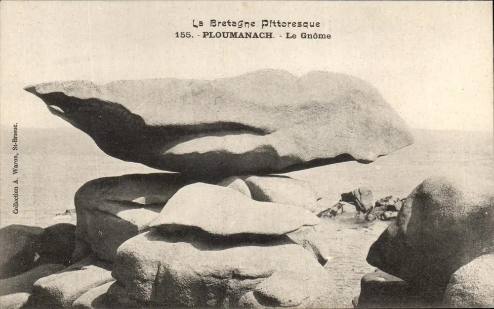 Ploumanach - Der Gnome — Sammlung A. Warren, St-Brieuc - Vorderseite